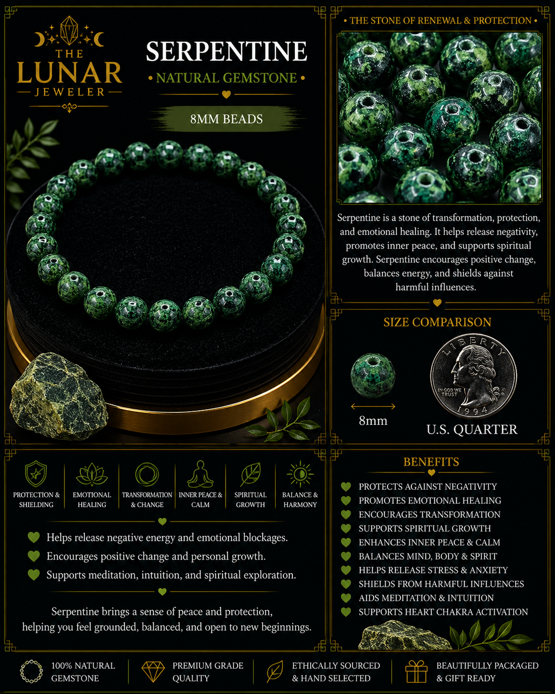 Serpentine Bracelet – 7.5