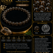 Smoky Quartz Bracelet – 7.5