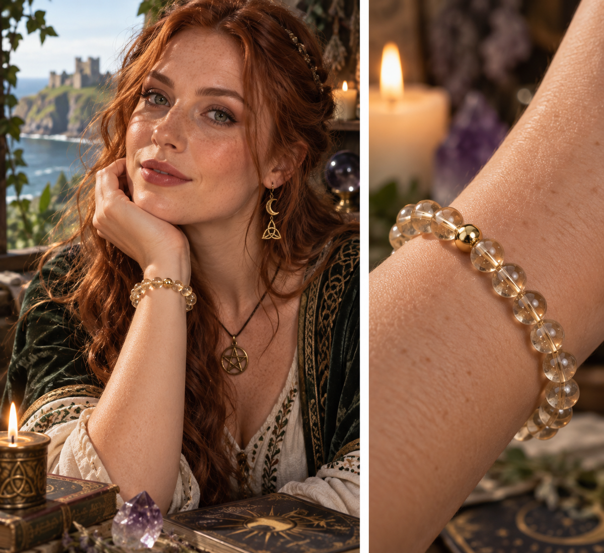 Smoky Quartz Bracelet – 7.5