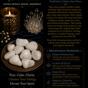Natural Tumbled Crystals & Stones – Genuine Polished Gemstones