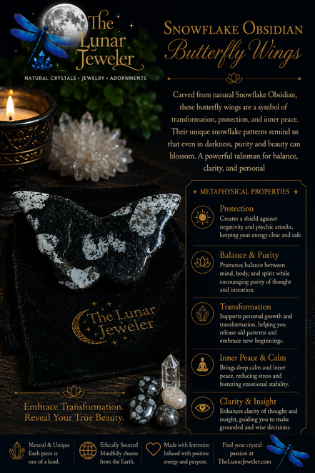 Hand-Carved Butterfly Wings – Natural Crystal & Gemstone Wing Carvings