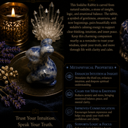 Crystal Rabbit Carvings – Hand-Carved Natural Gemstone Rabbits