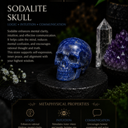 Crystal Skull Carving – Hand-Carved Natural Gemstone Skull