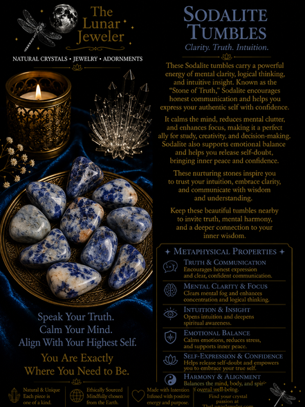 Natural Tumbled Crystals & Stones – Genuine Polished Gemstones