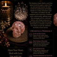 Crystal Skull Carving – Hand-Carved Natural Gemstone Skull