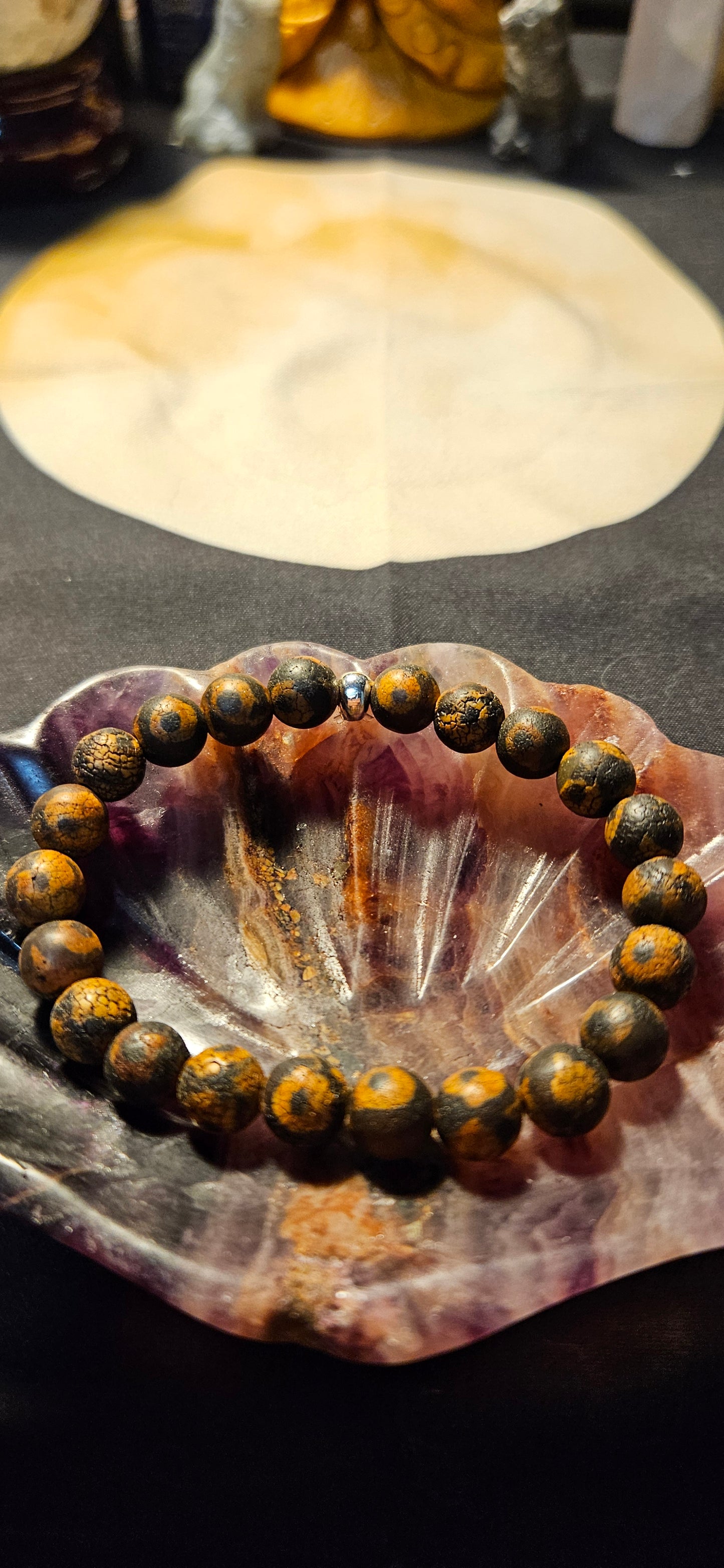 Tibetan Dzi Agate Bracelet