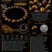 Tiger's Eye Bracelet – 7.5