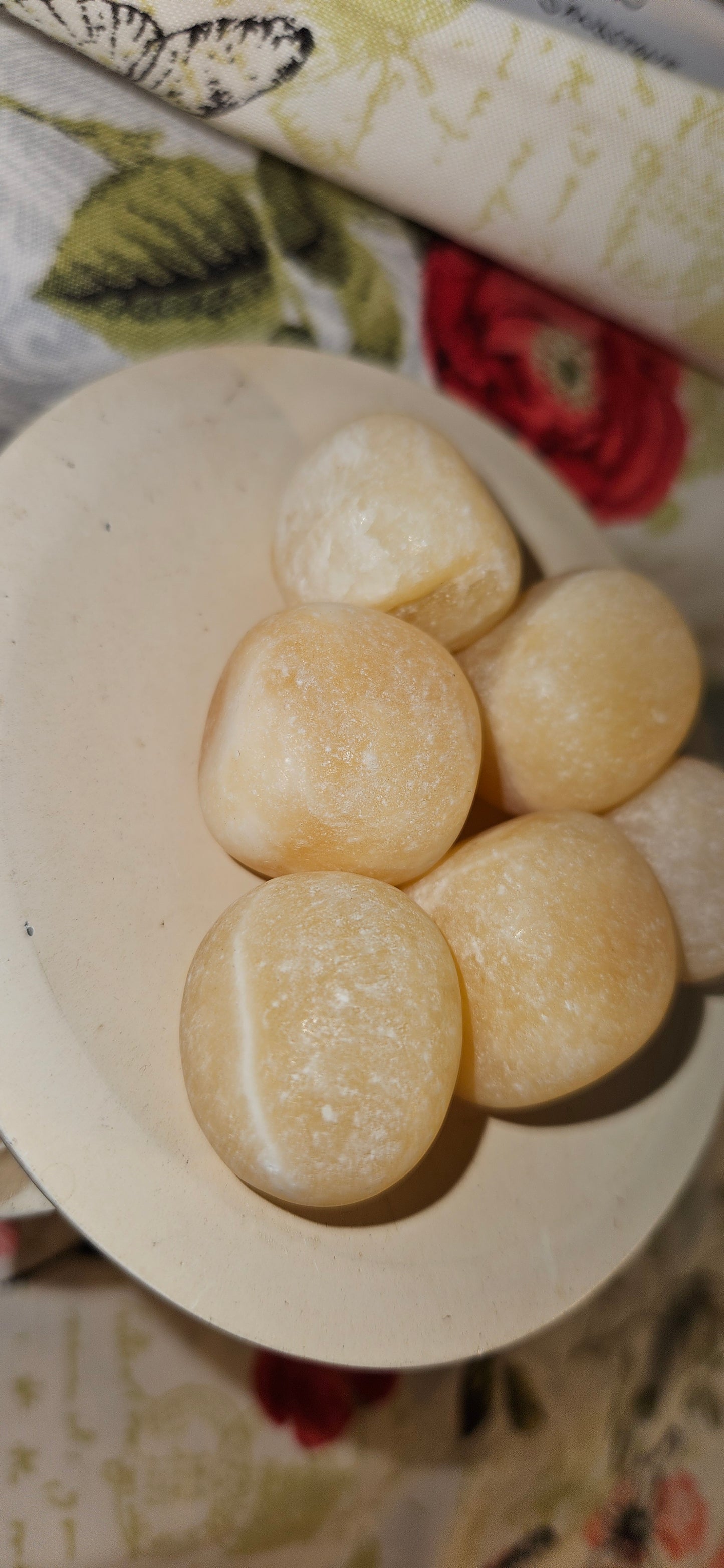 Orange Calcite Tumbled Crystals