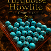 Turquoise Howlite Bracelet – 7.5