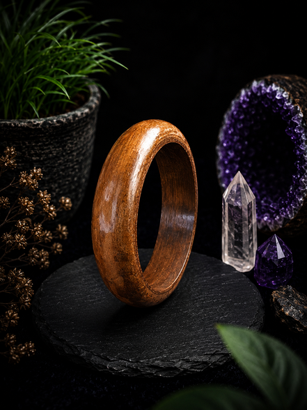 Hand-Carved Wooden Bangles – Artisan Crafted Natural Wood Bracelets