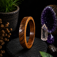 Hand-Carved Wooden Bangles – Artisan Crafted Natural Wood Bracelets