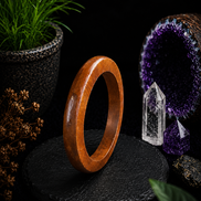 Hand-Carved Wooden Bangles – Artisan Crafted Natural Wood Bracelets