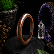 Hand-Carved Wooden Bangles – Artisan Crafted Natural Wood Bracelets