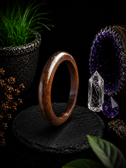 Hand-Carved Wooden Bangles – Artisan Crafted Natural Wood Bracelets