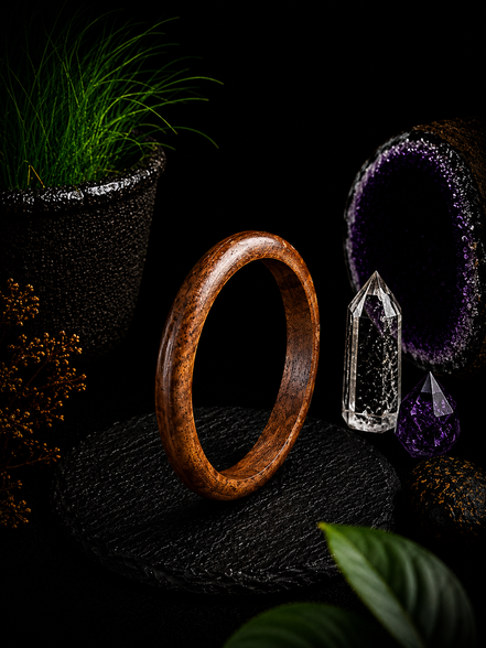 Hand-Carved Wooden Bangles – Artisan Crafted Natural Wood Bracelets