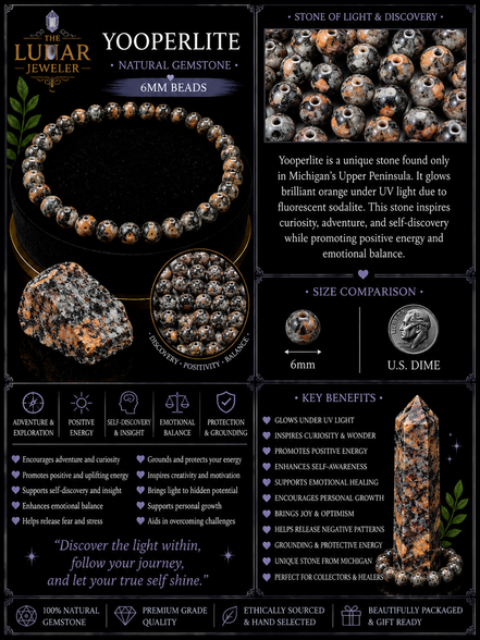 Yooperlite Bracelet – 7.5" Elastic Bracelet