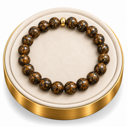Tibetan Dzi-style Agate Bracelet – 7.5