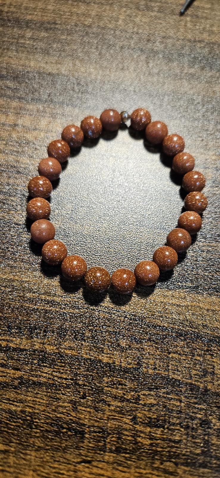 Golden Sandstone and Sunstone Bracelet