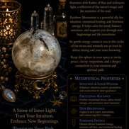 Rainbow Moonstone Sphere – Genuine Natural Crystal Sphere