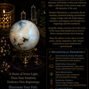 Rainbow Moonstone Sphere – Genuine Natural Crystal Sphere